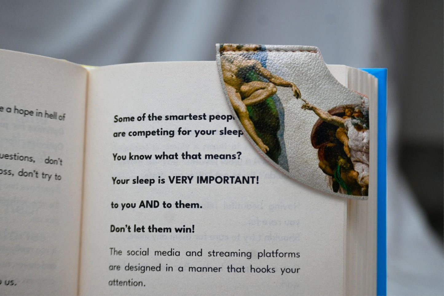 Arch Shaped Bookmark – Creation of Adam Edition