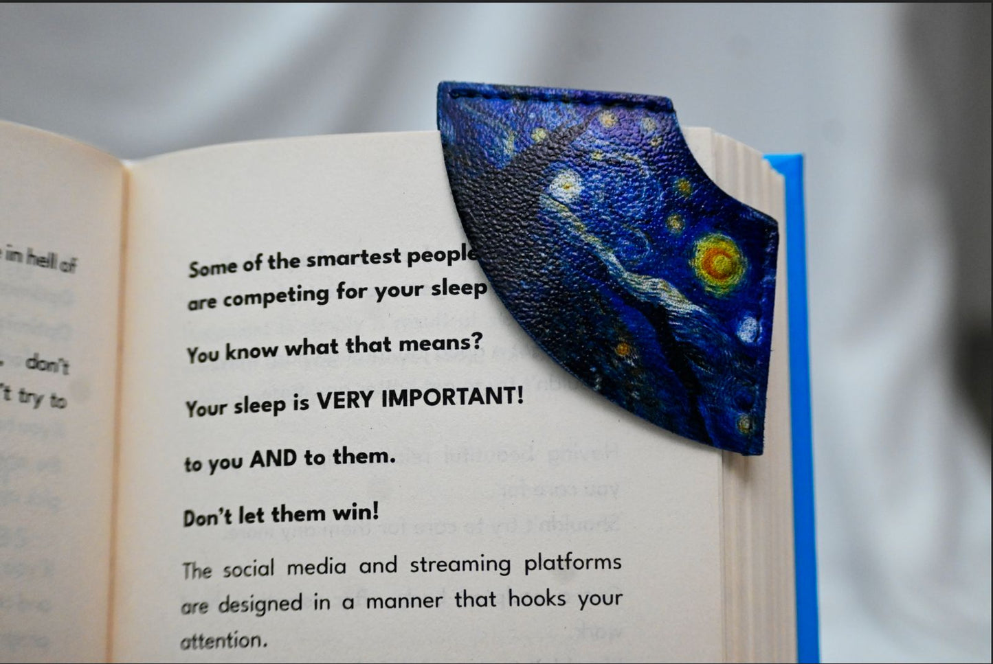 Arch Shaped Bookmark – Starry Night Edition